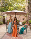 Vestido celeste green