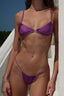 Violet Shimmer Bikini - Top