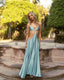 Vestido celeste blue