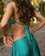 Vestido celeste green
